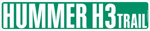 HUMMER H3 TRAIL street sign